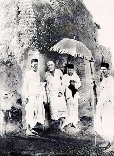 Original photo of Sai Baba